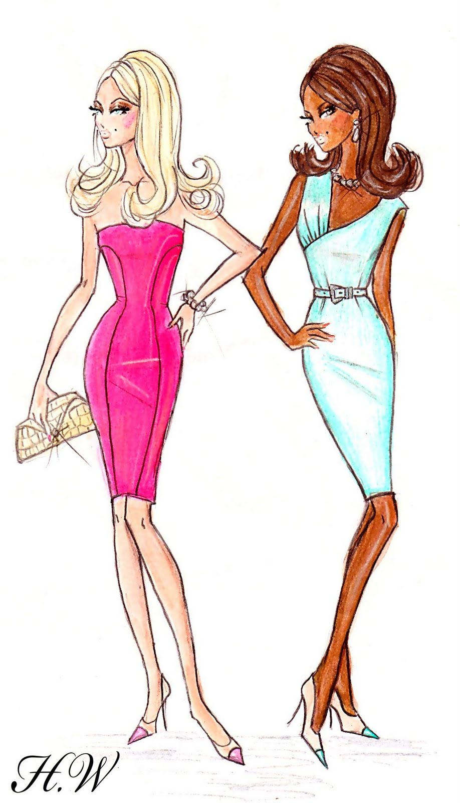 Barbie fashion deals illustration